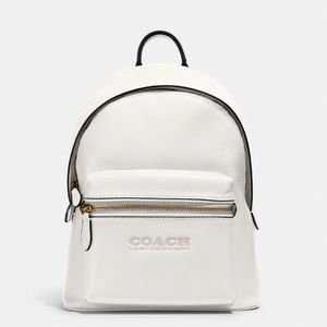 Coach Charter Backpack 24 in Chalk/Brass